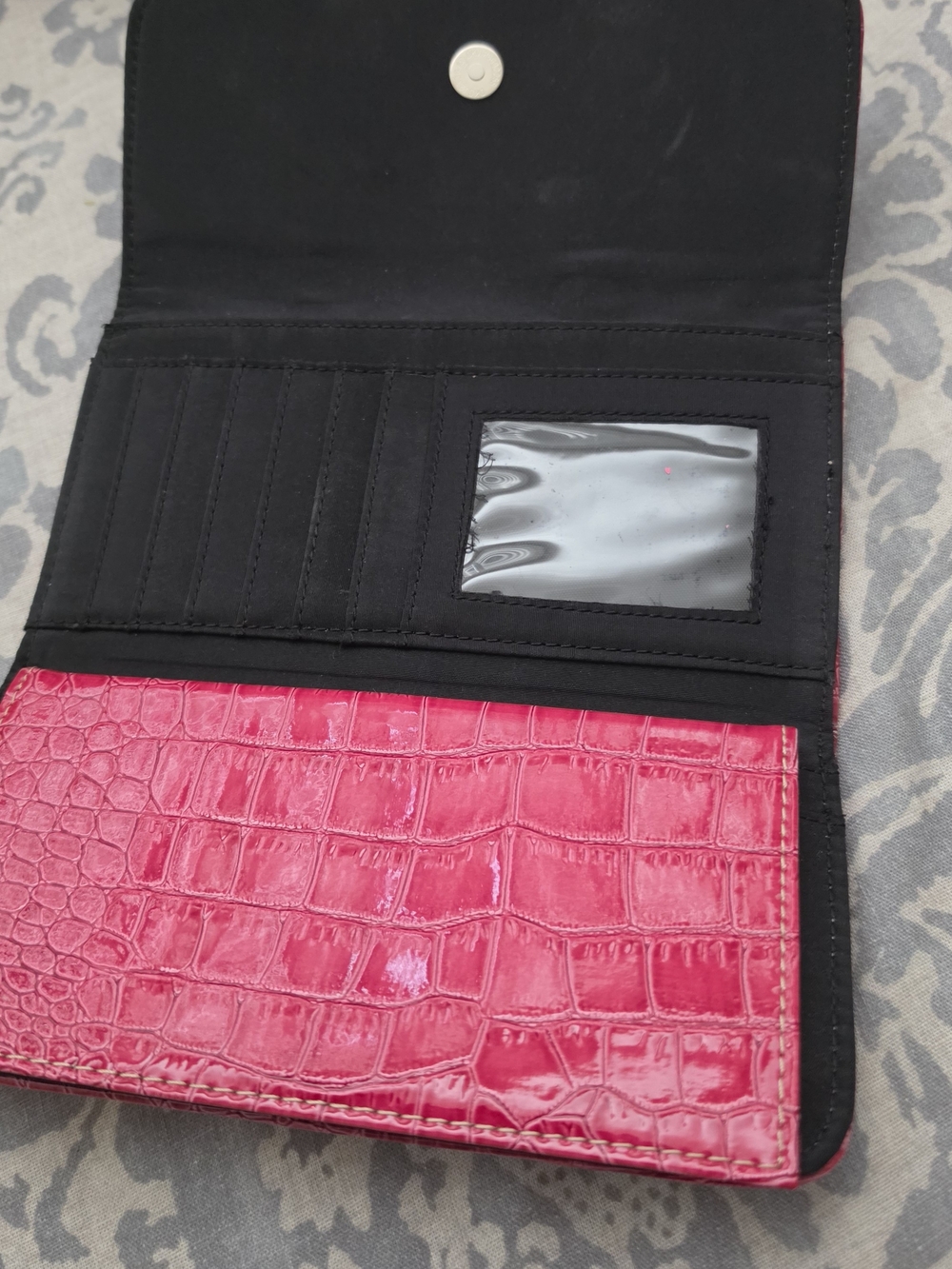 Coach Multicolor Patchwork Wallet Trifold - Picture 3 of 4
